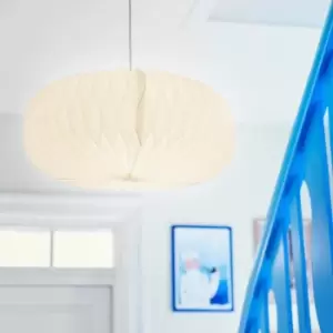 Image of Belloy 45 Indoor Lamp Shade in White (Height) 18cm