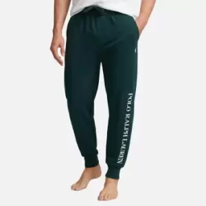 image of Polo Ralph Lauren Mens Leg Logo Sweatpants - Hunt Club Green - M