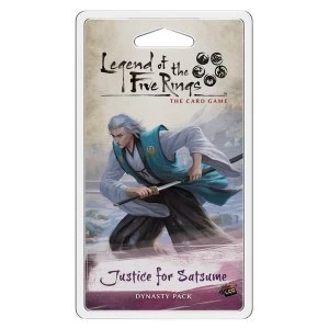 Image of Legend Of The Five Rings LCG Justice for Satsume Dynasty Pack