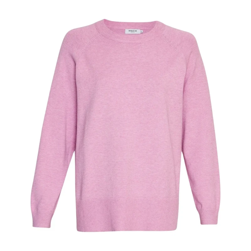 Image of moss copenhagen Woman sweater Moss Copenhagen Sardia Rachelle Violet Female S/M