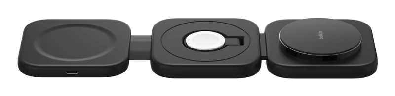 Image of Belkin BoostCharge Pro Headphones, Smartphone, Smartwatch Black USB Wireless charging Fast charging Indoor WIZ024HQBK