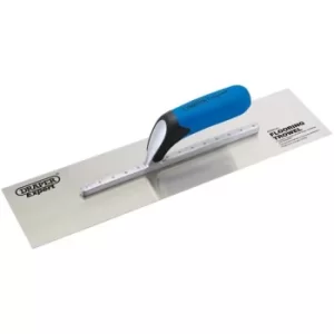 image of Draper Soft Grip Stainless Steel Plastering Trowel, 455mm