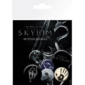 image of Skyrim Mix Badge Pack