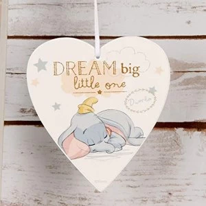 image of Disney Magical Beginnings Heart Plaque - Dream Big