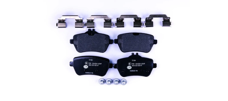 Image of HELLA Brake pad set HELLA 8DB 355 020-471