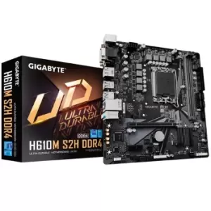 image of Gigabyte H610M S2H DDR4 Intel Socket 1700 Micro ATX Motherboard