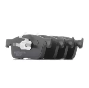 Image of RIDEX Brake pad set 402B1320 Brake pads,Brake pad set, disc brake OPEL,PEUGEOT,TOYOTA,Zafira Life (K0),Vivaro C Kastenwagen (K0),Vivaro C Combi (K0)