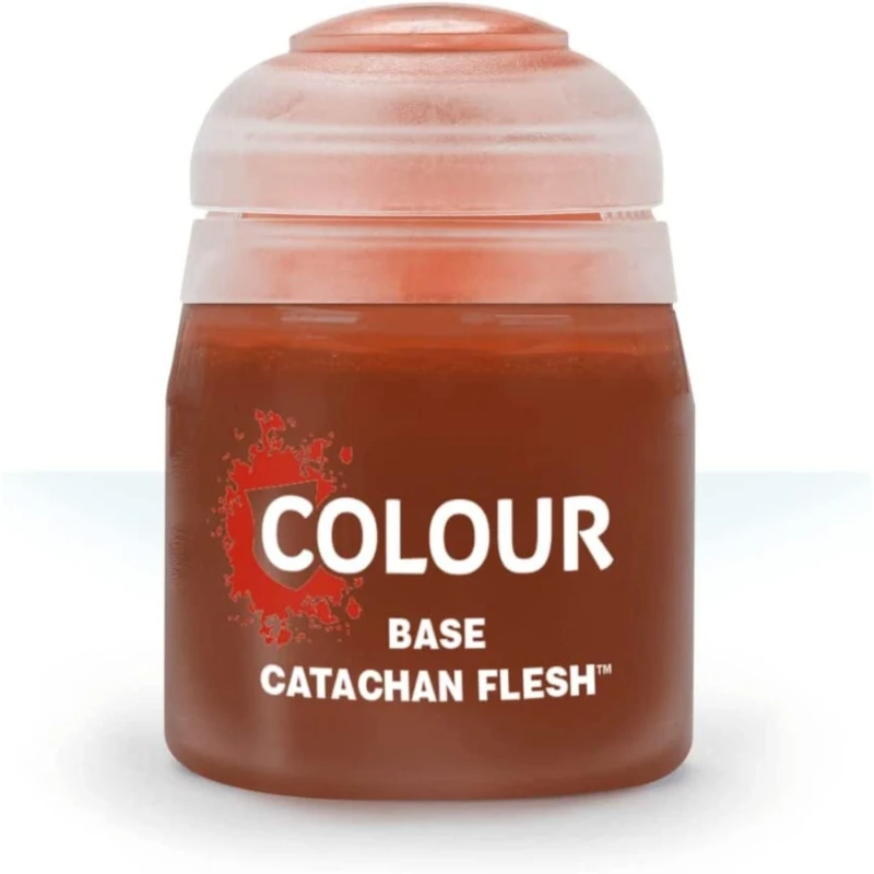 Image of Citadel Games Workshop Colour Base: Catachan Fleshtone (12ml) Paint Multi
