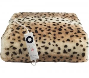 image of DREAMLAND Leopard 16651 Electric Blanket - Double