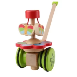 Image of Hape Dancing butterflies Pull Along Toy