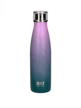 Image of Built Hydration Double Walled Stainless Steel Water Bottle ; Pink And Blue Ombre