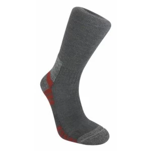 Image of Bridgedale WoolFusion Trail Mens Sock Gunmetal Grey Large