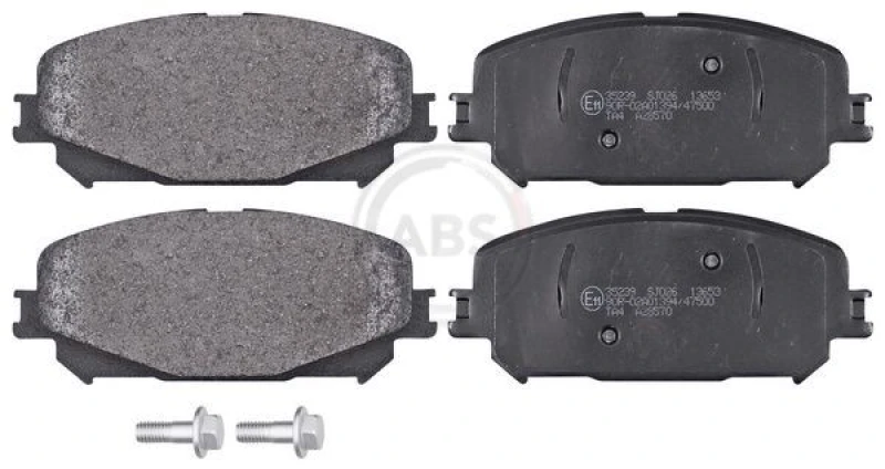 Image of A.B.S. Brake pad set A.B.S. 35239