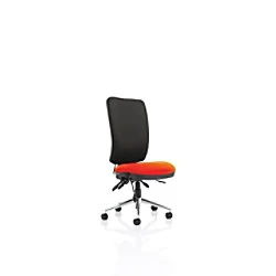 Image of Dynamic Independent Seat & Back Task Operator Chair Without Arms Chiro Tabasco Red Seat Without Headrest High Back