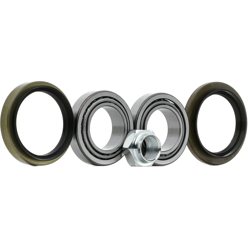 Image of STARK SKWB-0180883 Wheel bearing kit with fastening/mounting material, Front axle both sides Wheel Bearing Kit (654)