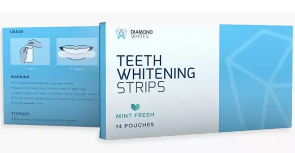 image of Diamond Whites Teeth Whitening Strips 14Pcs