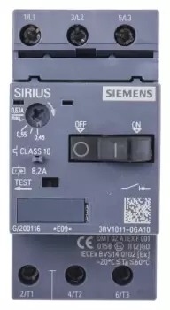 image of Siemens 0.45 0.63 A Sirius Innovation Motor Protection Circuit Breaker