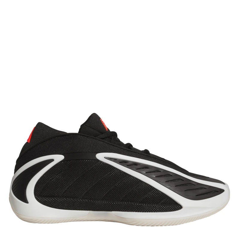 Image of adidas Mens Ant Edw Basketball Trainers Black/Silver male 9 (43.3)