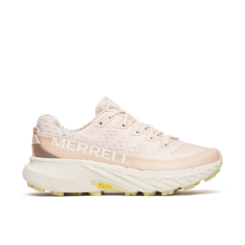 Image of Merrell Agility 5 Off Road Running Shoes Womens Pink Salt female 4 (37)