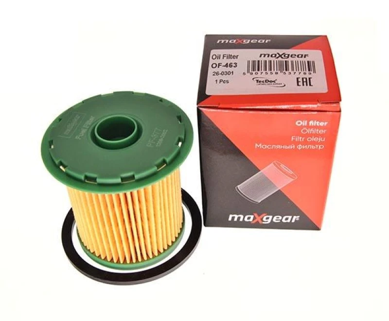 Image of MAXGEAR 26-0292 Fuel Filter Filter Insert, with gaskets/seals Fuel filter (9)