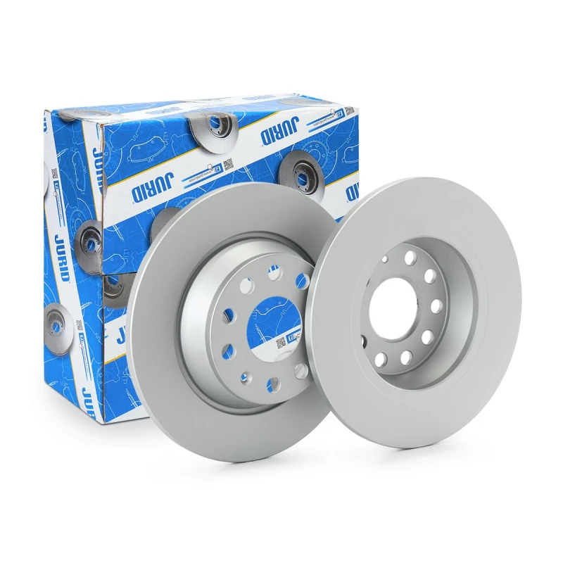 Image of JURID 562258JC Brake disc COAT+ solid, with bolts/screws Brake Disc (82)