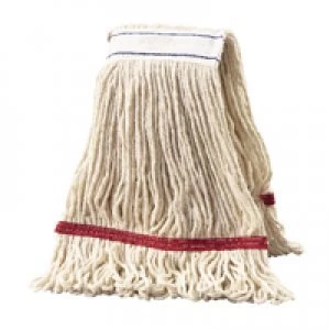 image of 2Work 340g Multi Kentucky Mop Red Pack of 5 KDRE3405I