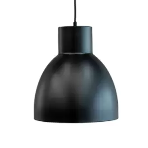 image of Coast Dome Pendant Ceiling Light Matt Black 30cm