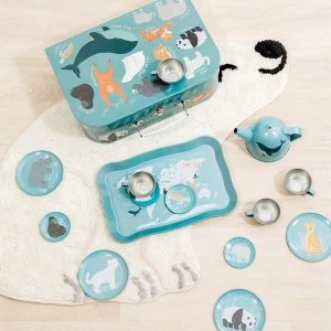 image of Sass & Belle Endangered Animals Kids Tea Set