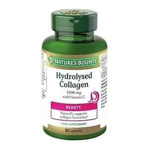 Image of Natureamp39s Bounty Hydrolysed Collagen 1000 mg with Vitamin C 90 Caplets