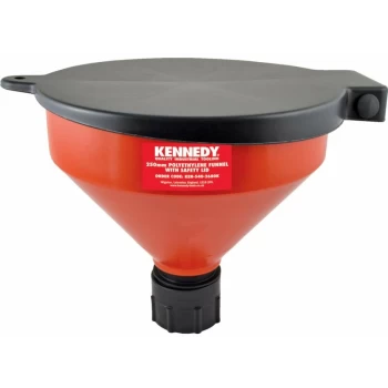 image of 253MM Polyethylene Funnel C/W Safety Lid - Kennedy