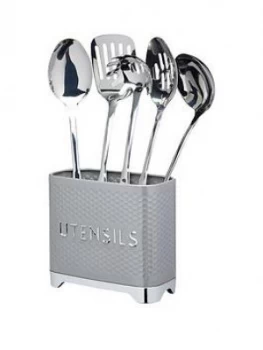 Image of Kitchencraft Lovello Utensil Store ; Shadow Grey