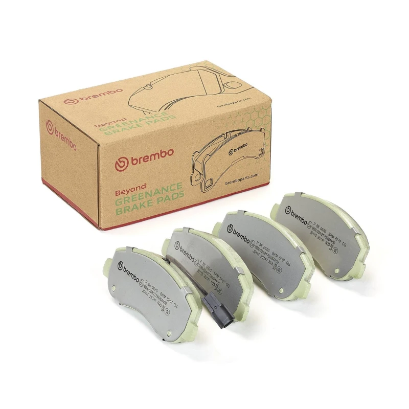 Image of BREMBO Brake pad set BREMBO P 68 062G