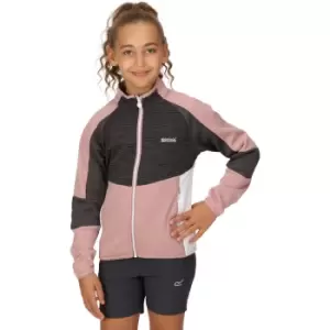 Image of Regatta Girls Oberon VII Full Zip Softshell Fleece Jacket 11-12 Years - Chest 75-79cm (Height 146-152cm)