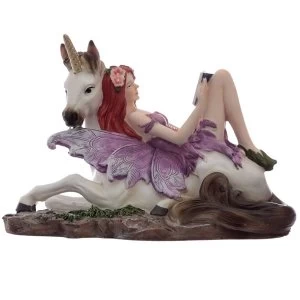 Image of Summer Flower Fairy and Unicorn