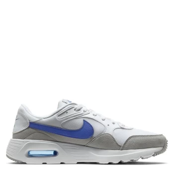 Image of Nike Air Max SC Mens Shoe - WHITE/GAME ROYAL-WOLF GREY