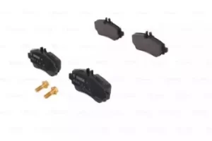 Image of Bosch 0986424470 BP239 Brake Pad Set Disc Brake Front Axle