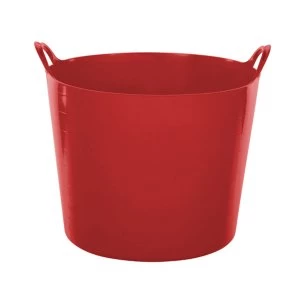 Image of Whitefurze Flexible Tub 39L Red