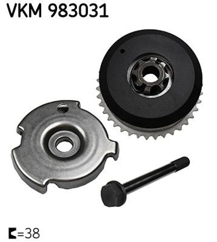 Image of SKF Camshaft Adjuster SKF VKM 983031