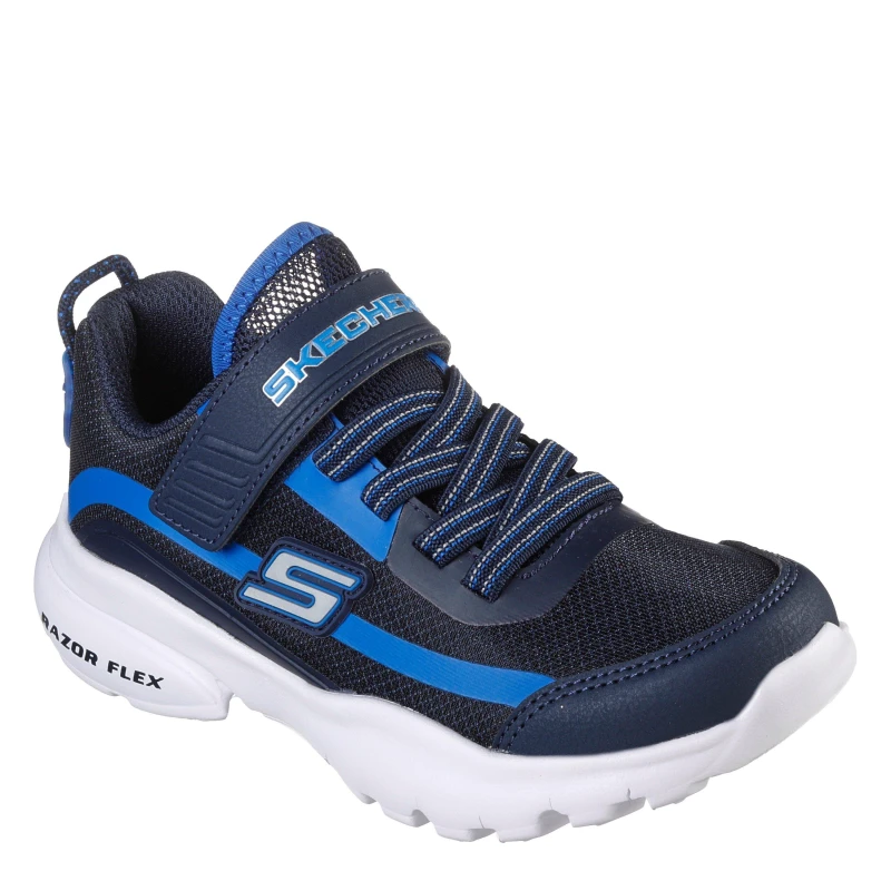 Image of Skechers Razorflex Navy/Blue unisex C10 (27.5)
