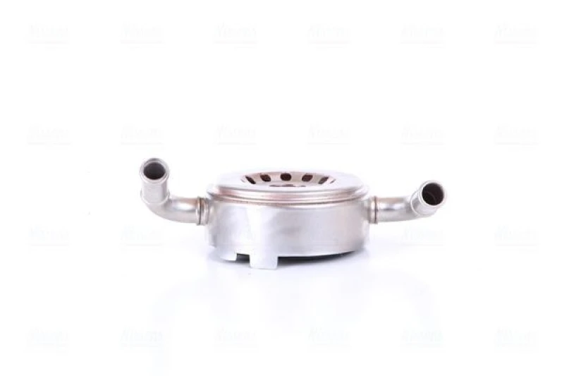 Image of NISSENS 91191 Oil Cooler ** FIRST FIT ** without filter, with gaskets/seals Steel Oil Cooler,engine oil (469)