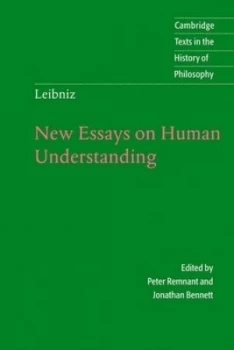 Image of New Essays on Human Understanding by G. W. Leibniz Paperback