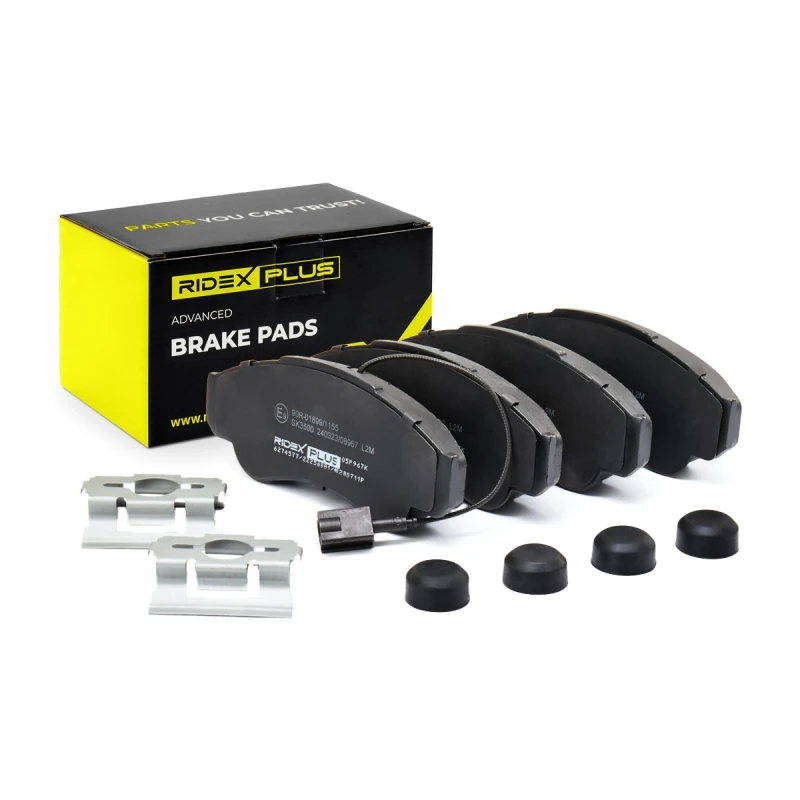 Image of RIDEX PLUS Brake pad set RIDEX PLUS 402B0711P