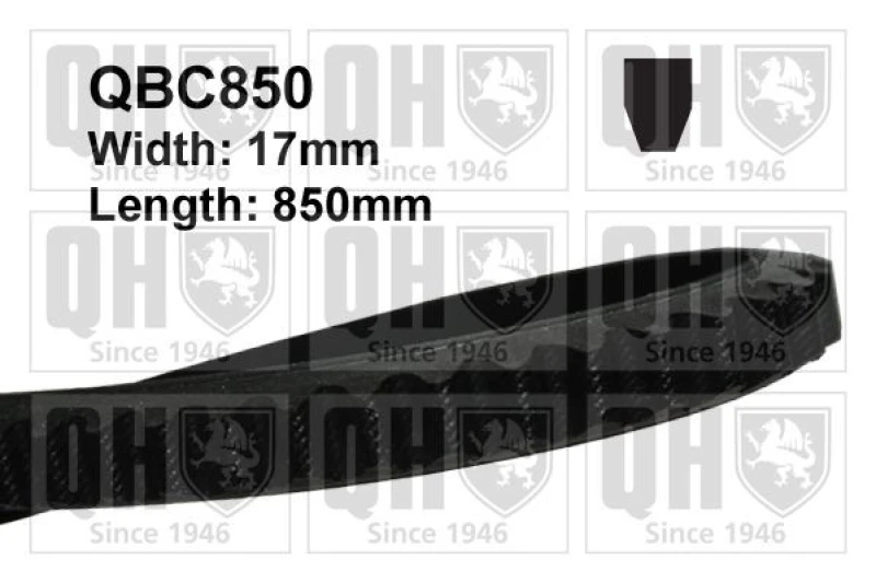 Image of QUINTON HAZELL V-Belt QUINTON HAZELL QBC850