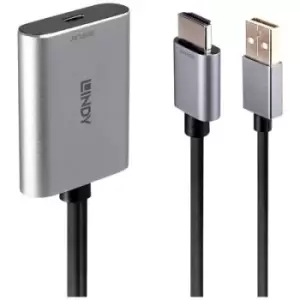Image of LINDY USB 2.0 Converter [1x HDMI plug - 1x USB-C socket] 43347
