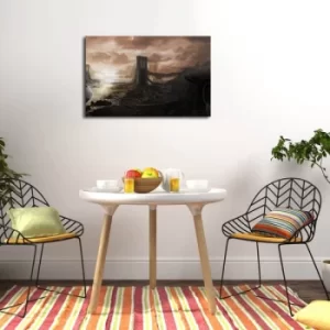 Image of 4570BRC-7 Multicolor Decorative Canvas Painting