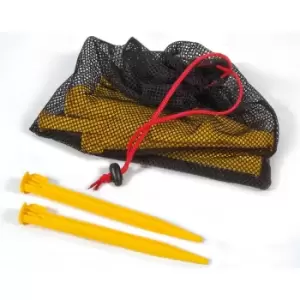 Image of Precision Net Pegs (Pack of 10) (One Size) (Yellow)