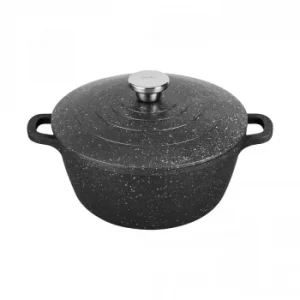 image of Granite Finish Cast Aluminium 24Cm Casserole Dish