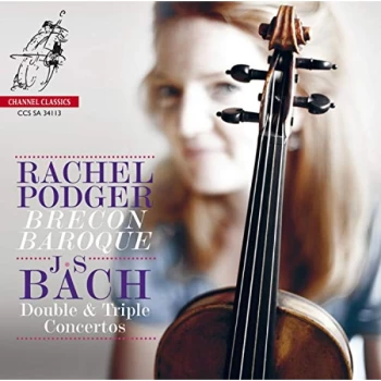 image of Rachel Podger & Brecon Baroque - JS Bach: Double & Triple Concertos CD