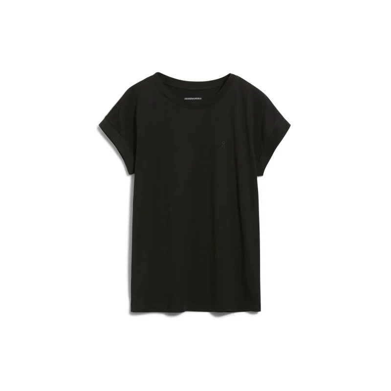 Image of ARMEDANGELS Womens T-Shirt ARMEDANGELS Idaara Noir Female XS