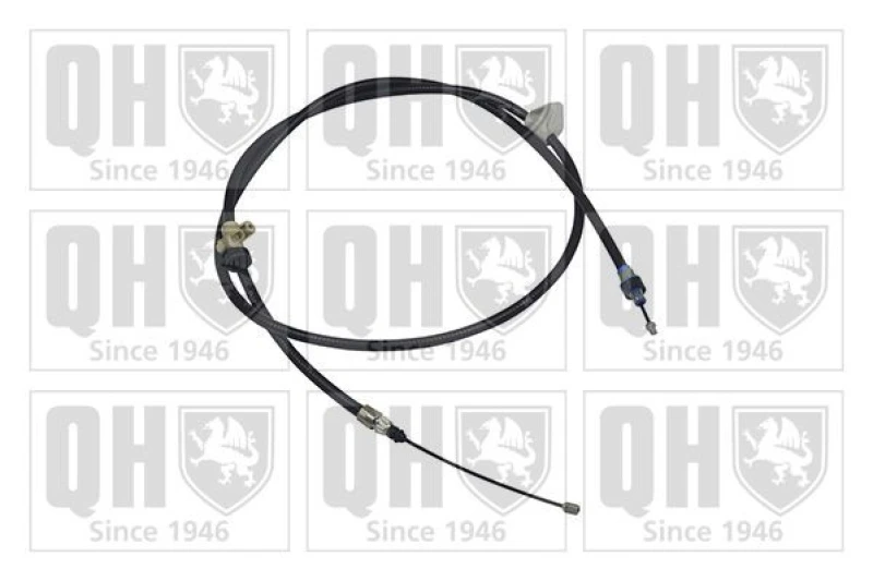 Image of QUINTON HAZELL Handbrake cable QUINTON HAZELL BC4124